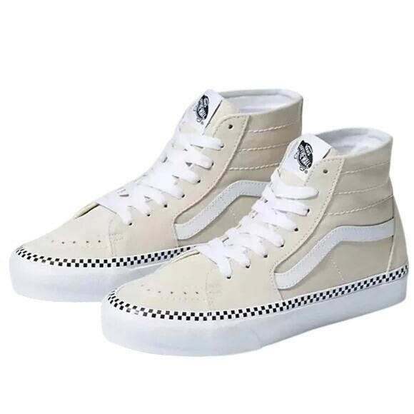 VANS SK8 Hi Tapered Checkerboard Foxing Men\'s Skate Shoes Size 8.5 NEW!!! main image 4